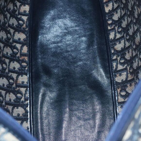 Dior Diorissimo Navy Canvas Handbag (Pre-Owned) - Picture 9 of 16